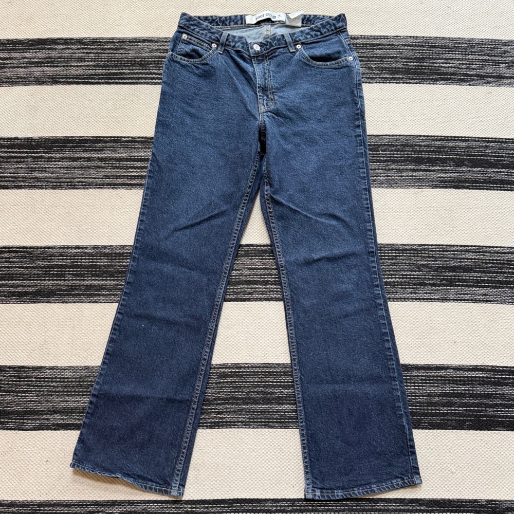 GAP Classic Women's Dark Denim Boot Cut‎ Jeans Size 12/R